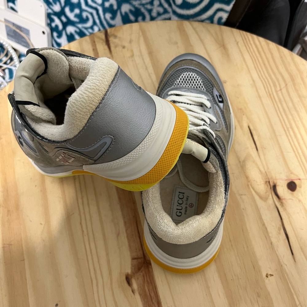 ITALY CUCCI SNEAKERS LEATHER - Picture 11 of 12